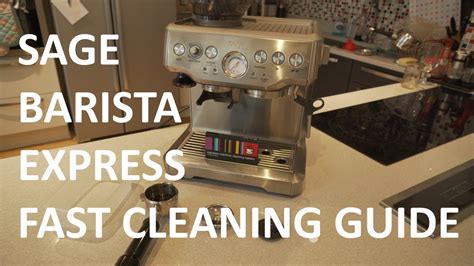 barista express cleaning cycle|breville barista express cleaning instructions.